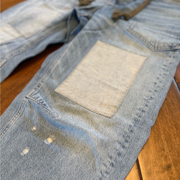 We The Free Moxie Pull-On Barrel Jeans- Truest Blue - Picture 10 of 10